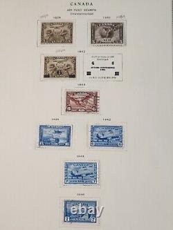 Collection de timbres du Canada sur des pages d'album - Valeur catalogue de 4 224 $ - Lot n° 3272