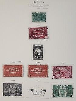 Collection de timbres du Canada sur des pages d'album - Valeur catalogue de 4 224 $ - Lot n° 3272