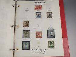 Collection de timbres du Congo belge de 1895 à 1960