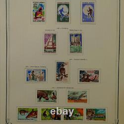 Collection de timbres du Gabon 1959-1993 Nouveauté sur des feuilles d'album