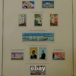Collection de timbres du Gabon 1959-1993 Nouveauté sur des feuilles d'album