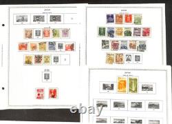 Collection de timbres du Japon dans un album spécialisé Minkus, 200 pages, 1871-1982