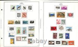 Collection de timbres du Japon dans un album spécialisé Minkus, 200 pages, 1871-1982