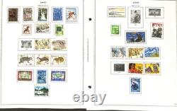 Collection de timbres du Japon dans un album spécialisé Minkus, 200 pages, 1871-1982