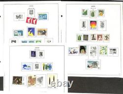 Collection de timbres du Japon dans un album spécialisé Minkus, 200 pages, 1871-1982