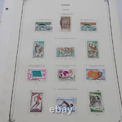 Collection de timbres du Niger 1921-1990 dans un album Yvert