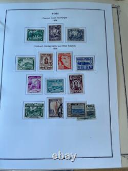 Collection de timbres du Pérou 1857-1975 Album