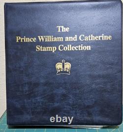 Collection de timbres du Prince William & Catherine 132 ensembles non dentelés d'occasion