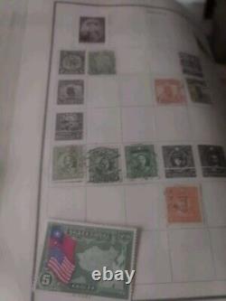 Collection de timbres du monde dans un album moderne Scott parfait de 1944. EXCITANT