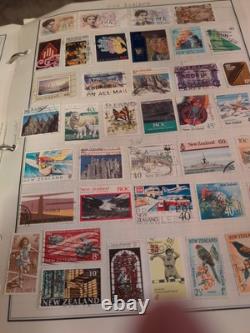 Collection de timbres du monde débordante de trésors des années 1900 à aujourd'hui. Super