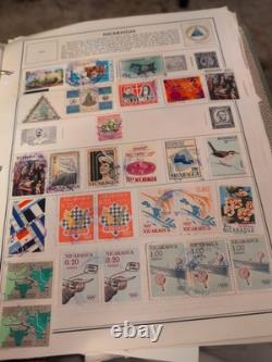 Collection de timbres du monde débordante de trésors des années 1900 à aujourd'hui. Super