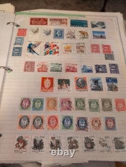 Collection de timbres du monde débordante de trésors des années 1900 à aujourd'hui. Super