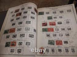 Collection de timbres du monde en 1958, album Minkus parfait. Des années 1800 à aujourd'hui. Voir