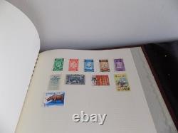 Collection de timbres du monde en 4 albums, du début à la modernité