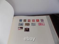 Collection de timbres du monde en 4 albums, du début à la modernité