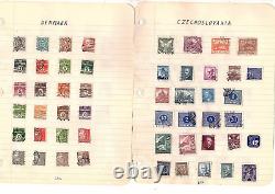 Collection de timbres du monde entier 115 territoires utilisés MH 1675+ articles CV 435 JJ1