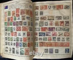 Collection de timbres du monde entier Album Ambassadeur par H E Harris Édition 1962 Énorme