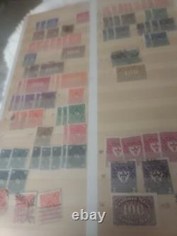 Collection de timbres du monde entier Allemagne. Autriche. Dans un album parfait. Années 1800 HCV