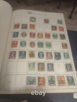 Collection de timbres du monde entier. Contenu puissant et de très grande valeur. ÉNORME. Années 1800.