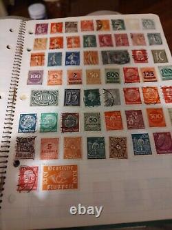 Collection de timbres du monde entier. Des années 1800 à nos jours. De taille et de qualité énormes. A++