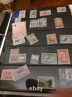 Collection de timbres du monde entier: Des pièces uniques, intéressantes et précieuses de partout