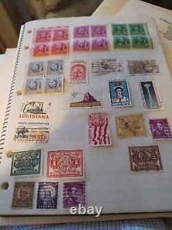 Collection de timbres du monde entier Magnifique dans les moindres détails. À partir des années 1800. Super