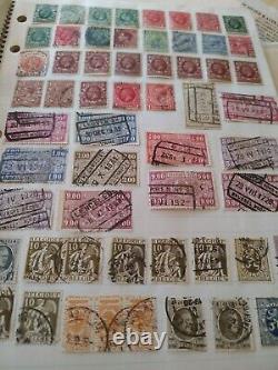 Collection de timbres du monde entier Magnifique dans les moindres détails. À partir des années 1800. Super