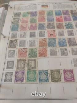 Collection de timbres du monde entier. Un véritable trésor. Des années 1800 à aujourd'hui. Grande valeur. Regardez.