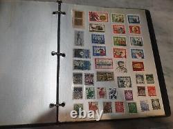 Collection de timbres du monde entier des années 1900 à nos jours. Assortiment fascinant. Qualité supérieure.