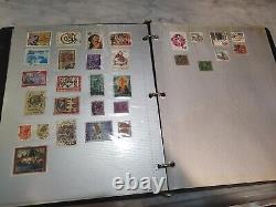 Collection de timbres du monde entier des années 1900 à nos jours. Assortiment fascinant. Qualité supérieure.