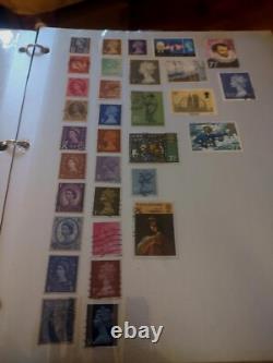 Collection de timbres du monde merveilleux dans un album Wilson Jones des années 1900 et suivantes ! Super+