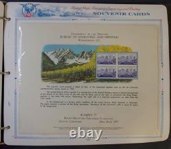 Collection de timbres et de cartes souvenirs du Bureau, albums White Ace, lot de 3 volumes ZAYIX