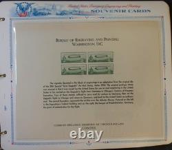 Collection de timbres et de cartes souvenirs du Bureau, albums White Ace, lot de 3 volumes ZAYIX