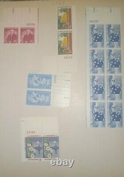 Collection de timbres étendue des années 1950-1960 (Partie 1)