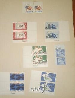 Collection de timbres étendue des années 1950-1960 (Partie 1)