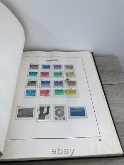 Collection de timbres étrangers non utilisés des Pays-Bas Vintage Davo Album Book