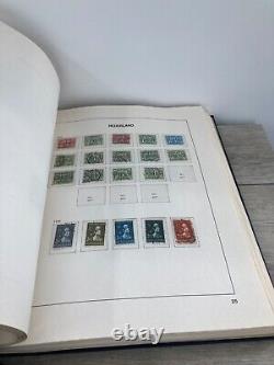 Collection de timbres étrangers non utilisés des Pays-Bas Vintage Davo Album Book