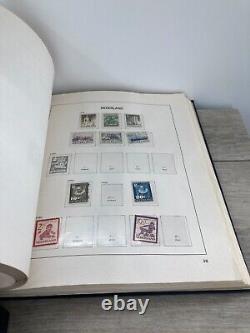 Collection de timbres étrangers non utilisés des Pays-Bas Vintage Davo Album Book