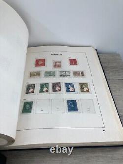 Collection de timbres étrangers non utilisés des Pays-Bas Vintage Davo Album Book