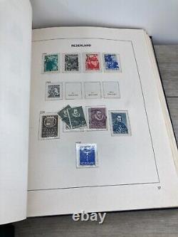 Collection de timbres étrangers non utilisés des Pays-Bas Vintage Davo Album Book