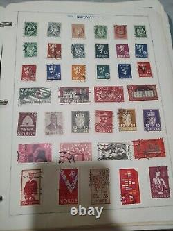 Collection de timbres fascinante du monde entier avec de nombreux pays intéressants des années 1800 à aujourd'hui