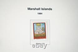Collection de timbres imparfaits des territoires américains 1994-1996, plus de 60 timbres tous neufs sans charnière