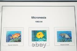 Collection de timbres imparfaits des territoires américains 1994-1996, plus de 60 timbres tous neufs sans charnière