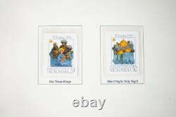 Collection de timbres imparfaits des territoires américains 1994-1996, plus de 60 timbres tous neufs sans charnière