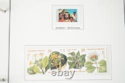 Collection de timbres imparfaits des territoires américains 1994-1996, plus de 60 timbres tous neufs sans charnière