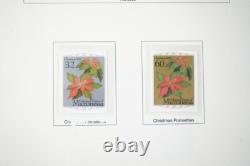 Collection de timbres imparfaits des territoires américains 1994-1996, plus de 60 timbres tous neufs sans charnière