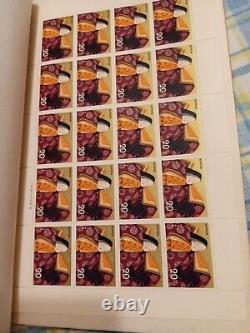 Collection de timbres japonais vintage
