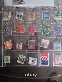 Collection de timbres (lire attentivement la description et les images)