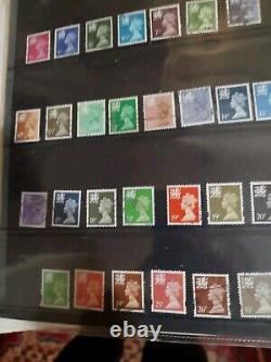 Collection de timbres magnifique du monde entier dans l'album de luxe HE Harris Statesman +