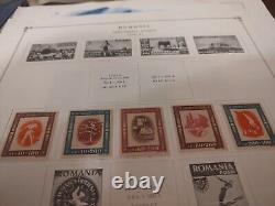 Collection de timbres magnifique du monde entier dans l'album de luxe HE Harris Statesman +